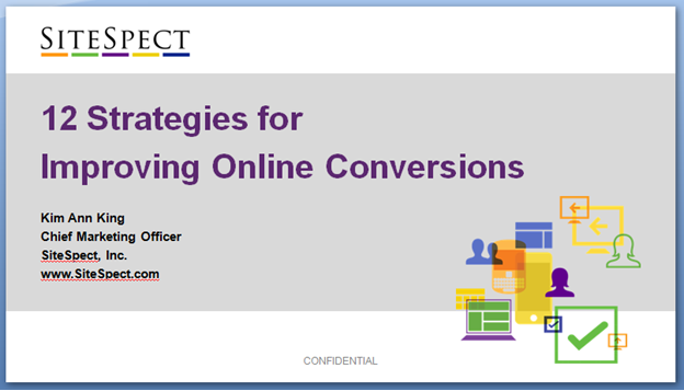 12 Strategies for Improving Online Conversions