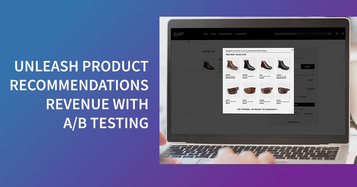 A/B Testing Product Recommendations