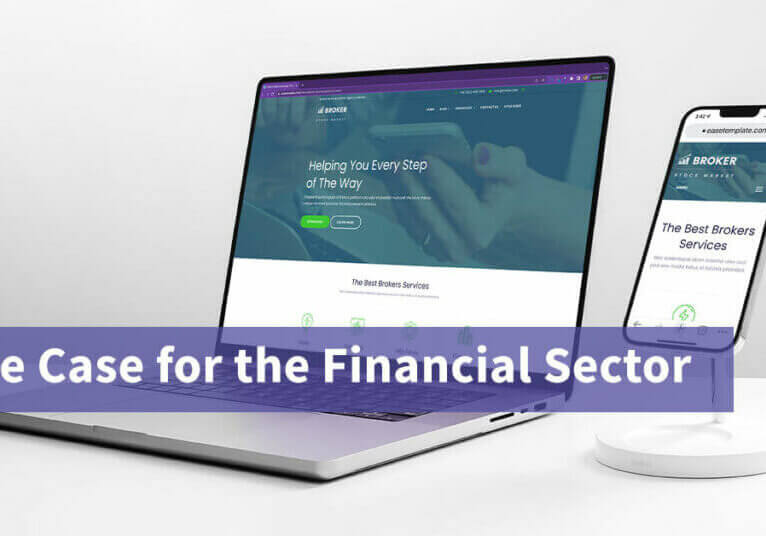 Laptop and mobile device; Financial Sector